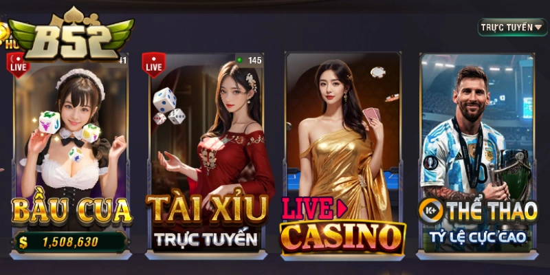 Live casino chân thực, mini game dễ chơi thắng lớn Live casino chân thực, mini game dễ chơi thắng lớn