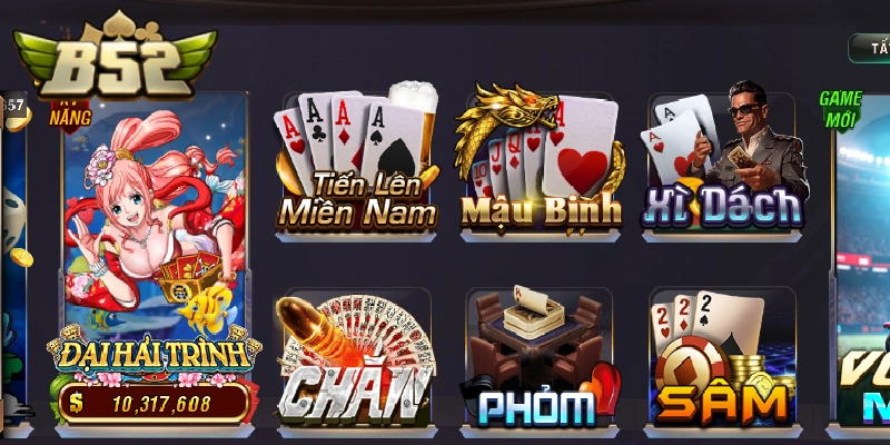 Sảnh game bài luôn đông đúc người chơi Sảnh game bài luôn đông đúc người chơi