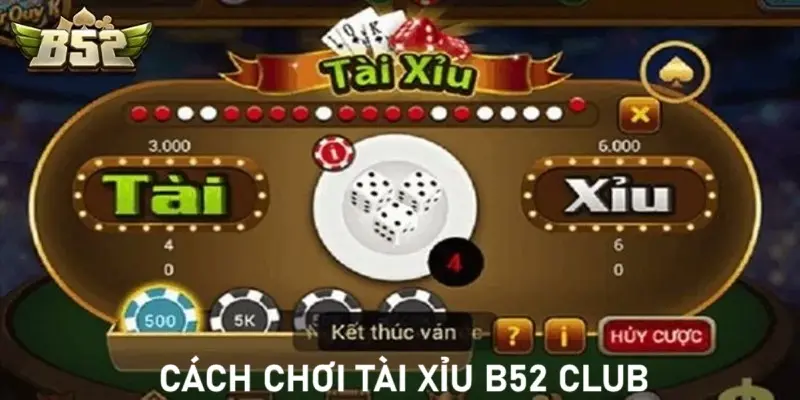 Hướng dẫn chơi tài xỉu tại B52 CLUB Hướng dẫn chơi tài xỉu tại B52 CLUB