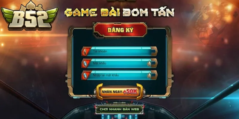 Đăng ký tài khoản tham gia game ngay Đăng ký tài khoản tham gia game ngay