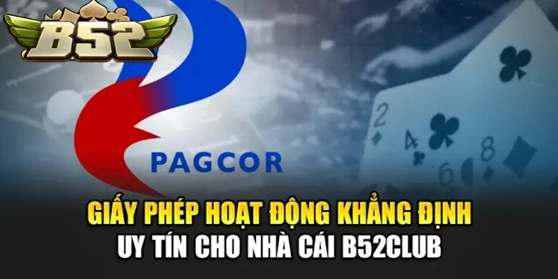 Giấy phép hoạt động B52 CLUB có đầy đủ. Giấy phép hoạt động B52 CLUB có đầy đủ.