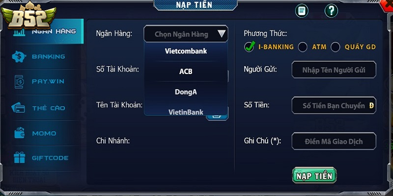 Hệ thống thanh toán B52 CLUB có uy tín không Hệ thống thanh toán B52 CLUB có uy tín không